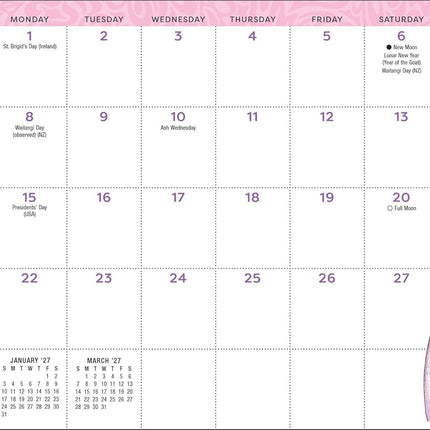 Mary Engelbreit's Good Vibes Only 2027 Monthly Pocket Planner Calendar