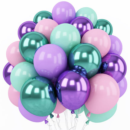 Retro Blush Pink Balloons 60 Packs 12 Inch Latex Balloons