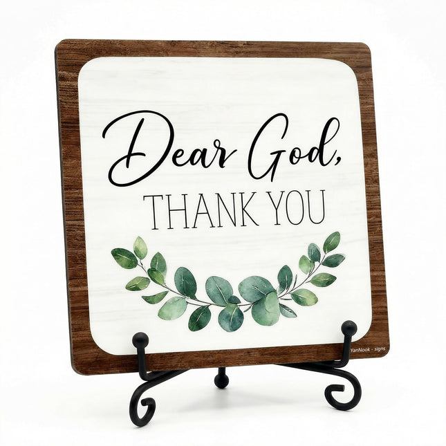 Farmhouse Decor Living Room Shelf Decor, Rustic Home Accent Sign