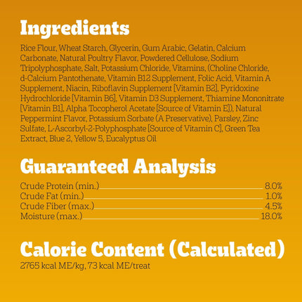 Pedigree Dentastix Dog Dental Treats, Large Breed Dog Treats, Fresh Flavor, 1.87 lb. Bag (36 Treats Total)