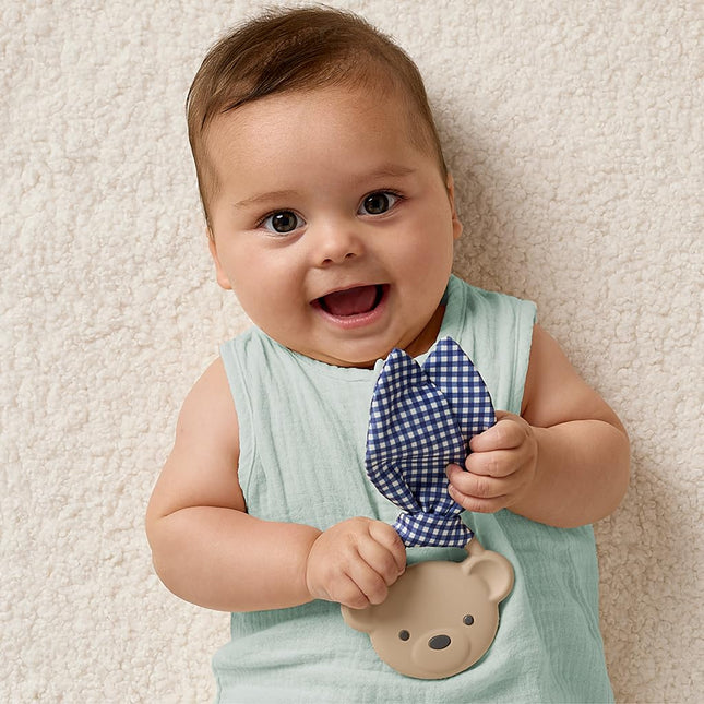 SourceToHome FuenteACasa Itzy Ritzy Crinkle Crew Teether (Bear) — Home & Lifestyle