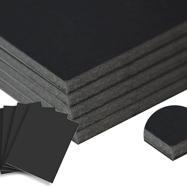 Black Foam Board 24x36 10PK. 3/16 Thick Black Foam Core Board Large 24x36