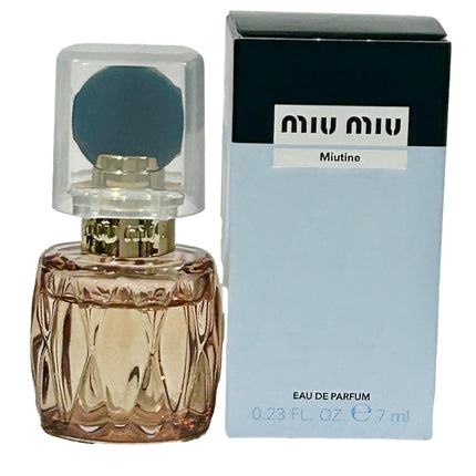 Miu Miu MIUTINE MINI/SMALL/TRAVEL SIZE EDP Women Splash Perfume 7 ml / 0.23 fl oz - 7007