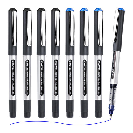 Liquid Ink Rollerball Pens Black, 0.5mm Extra Fine Point, Pack of 25