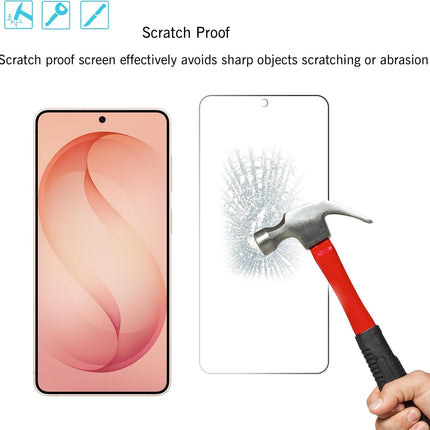 Ailun Glass Screen Protector for Galaxy S26 3 Pack + 2 Pack Camera Lens Tempered Glass Fingerprint Unlock Compatible 0.25mm Anti-Scratch Case Friendly Clear - HD [Not For S26 Plus/S26 Ultra]