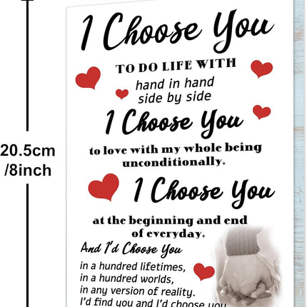 Anniversary Card & Gifts for Men Women Husband Wife Couple Boyfriend Girlfriend Him Her,Happy Wedding Anniversary Cards Gifts for Husband Wife Couple Partner