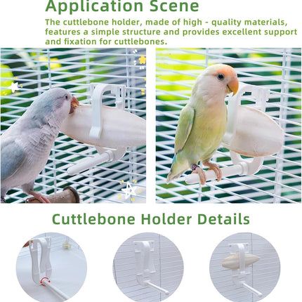 3.5"-4" Cuttlebone for Birds,Parakeets Cuddle Bone Beak Trimming,Premium Calcium Natural Cuttlefish Bone for Parrot,Cockatiel,Budgie,Tortoise, Snails,Reptiles,12 Pcs