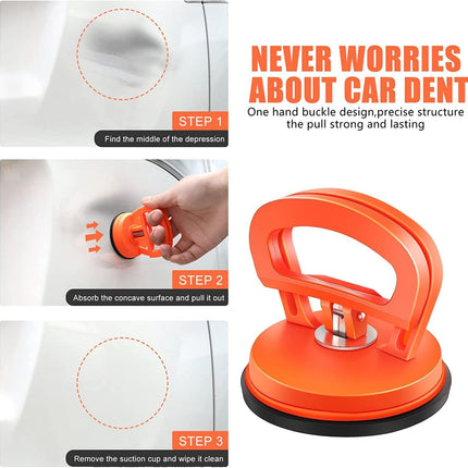 2 Pack Dent Puller, Car Dent Puller, Suction Cup Dent Puller Handle Lifter, Powerful Car Dent Remover, Dent Removal Kit and Dent Repair Puller for Car Dent Repair,Screen,Glass,Tiles and Objects Moving
