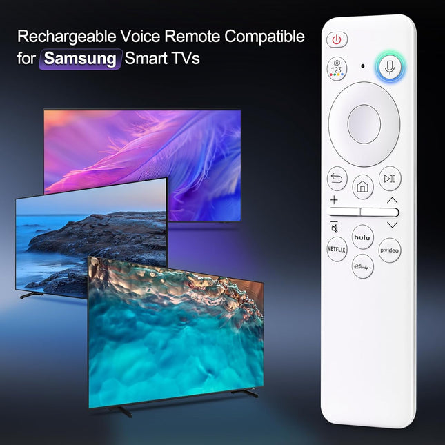 Voice Rechargeable Remote for Samsung-Smart-TV-Remote-Control — Smart Tech