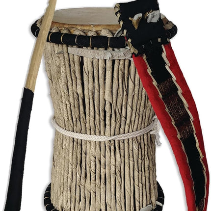 Traditional African Talking Drum (Traditional Nigerian Percussion Instrument) | 11" | Gángan | Kalangu |