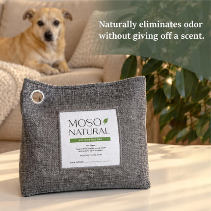 Air Purifying Bag 600g, Premium Charcoal Odor Absorber