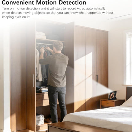HD 1080P Hidden Spy Security Camera Picture Frame, No WiFi Needed Indoor Security Camera, Battery Powered Bedroom Indoor Hidden Spy Camera for Home with Loop Recording, Motion Detection