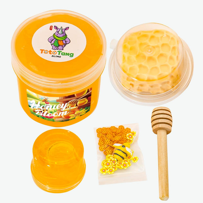 DIY Clay Honey themed slime(7oz) - Jelly Textured Slime