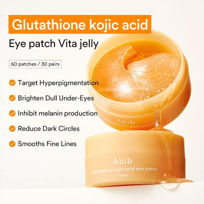 PDRN Retinal Hydrogel Eye Patches for Dark Circles, Puffiness and Fine Lines, 60 Count - photo 2