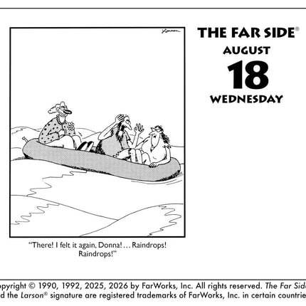 The Far Side® 2027 Off-The-Wall Day-to-Day Calendar
