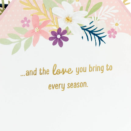 Hallmark Paper Wonder Mother's Day Pop Up Card (Floral Envelope) for Grandma, Nana, Gigi, Mimi, Mee-Maw