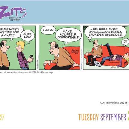 Zits 2027 Day-to-Day Calendar
