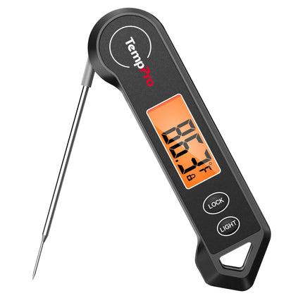 TempPro TP19H Digital Meat Thermometer Instant Read Waterproof front view