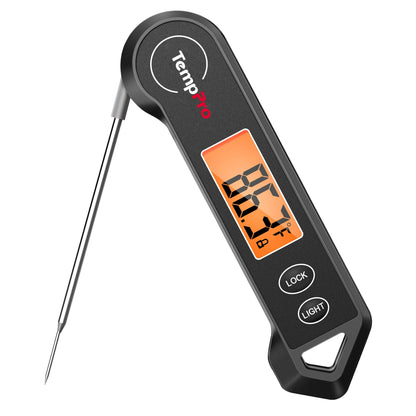 TempPro TP19H Digital Meat Thermometer Instant Read Waterproof front view