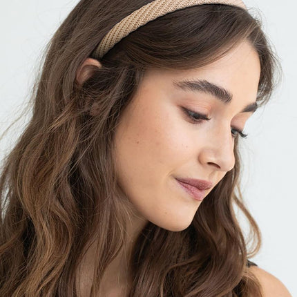 Headbands for Women Thin Knitted Hairbands Fashion Non Slip Headband for Women's Hair Cute Solid Colors Hair Accessories 4 PCS