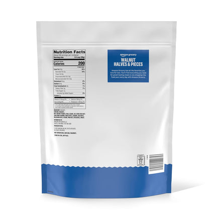 Amazon Grocery, Walnut Halves & Pieces, 40 Oz (Previously Happy Belly, Packaging May Vary)