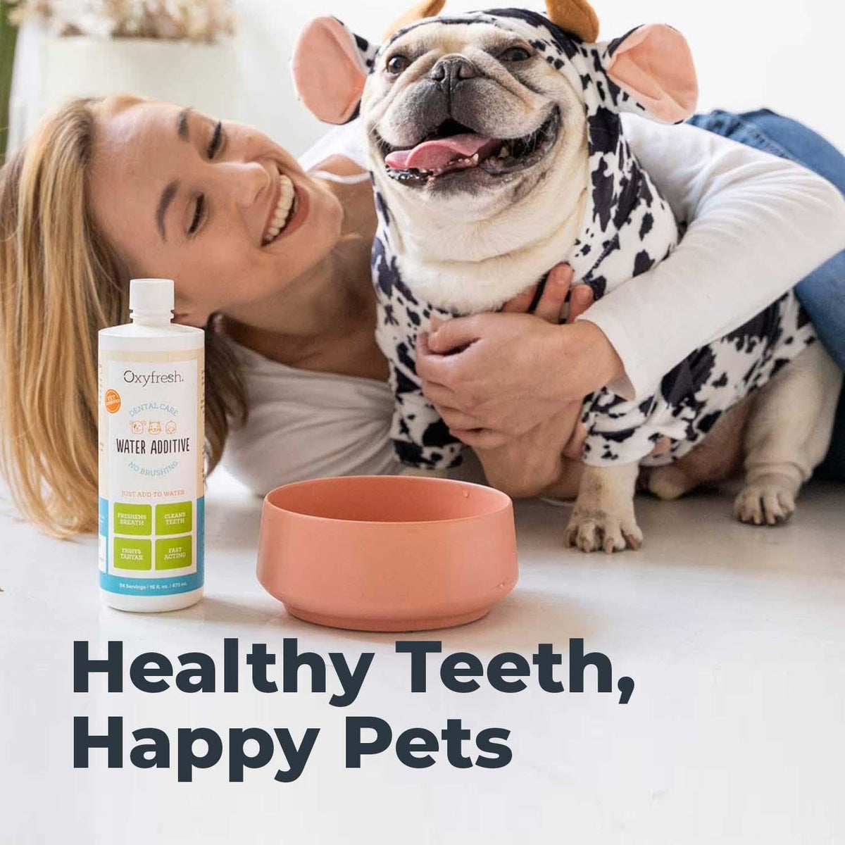 Premium Pet Dental Care Water Additive, 16 oz - photo 3