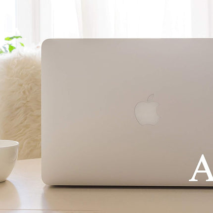 Alpha Phi Greek Sorority Sticker Decal, 2.5 Inches Tall, White