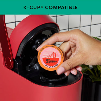 K-Cup Coffee Pods Medium Roast Variety Pack (40 ct), Includes 100% Colombian, Donut Shop, Breakfast Blend, & Organic Rainforest Blend, Commercially Compostable Single-Serve Coffee Pods