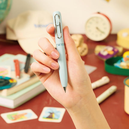 Mitsubishi Pencil 3 Color Gel Ink Ballpoint Pen Uniball One 3 0.5 Shirt Blue UME3SR05.8