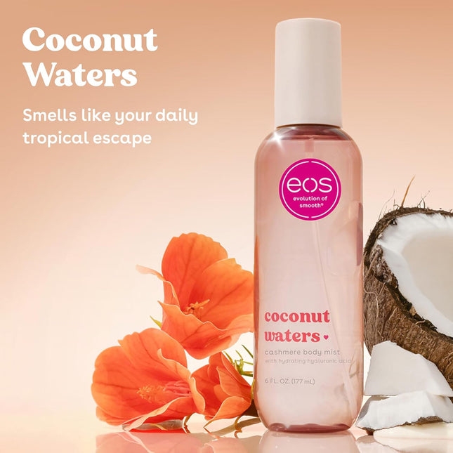 Cashmere Body Mist, Coconut Waters, Body Spray for Women, Hair Mist, Coconut Perfume, Moisturizing - photo 2