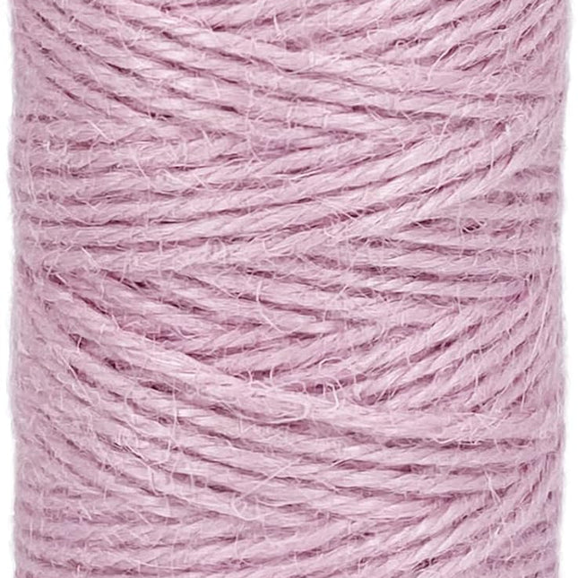4mm x 300 ft Pastel Pink Jute Rope Twine