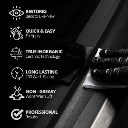Ceramic Trim Coat Kit - Quick Plastic Trim Restorer