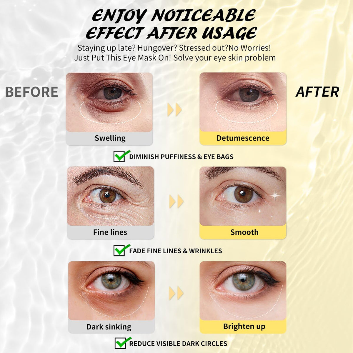 Under Eye Patches Variety Pack (24 Pairs), Easter Gifts for Women, Eye Masks for Dark Circles Puffy Eyes - photo 3