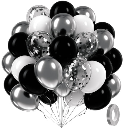 60pcs Purple Balloons 12inch with Metallic Pastel Dark Purple Balloons