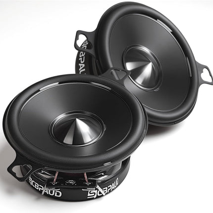 Upgrade 3.5" Speakers Car Audio 300W Peak Power Deep Bass & Crystal Clear Audio, Easy Install for Cars,Trucks, SUVs, DIY (2-Pack)
