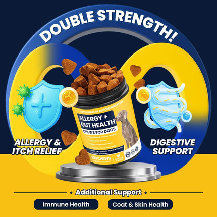 Dog Allergy Chews Probiotics for Dogs Yeast