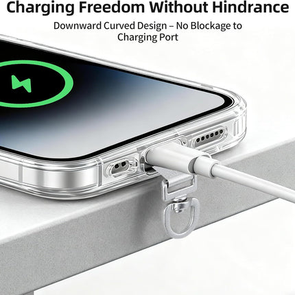 360° Rotating Stainless Steel Phone Tether Tab (3-Pack) - Universal for iPhone & Other Phones (Fits Wristbands/Necklaces/Crossbody Straps)