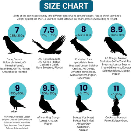 Bev's Bird Boutique Regular Flyper Adjustable Bird Diaper | Reusable, Washable Cloth | Comfort Fit for Parrot, Cockatiels, & Other Small Birds | Fashionable Avian Accessories, Navy & Red, Size 5