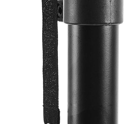 Amazon Basics Adjustable Height Tripod Speaker Stand, Sturdy Steel, Holds up to 99.2 lbs, 52" to 73", Black