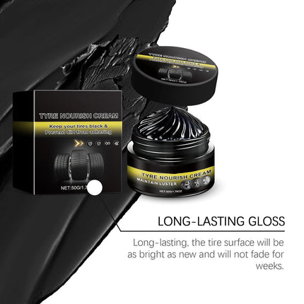 Multifunction Auto Care Cream Car Protections Tire Polish for Faux Leather Ideal for Seats Dashboards & Tires Multipurpose Car