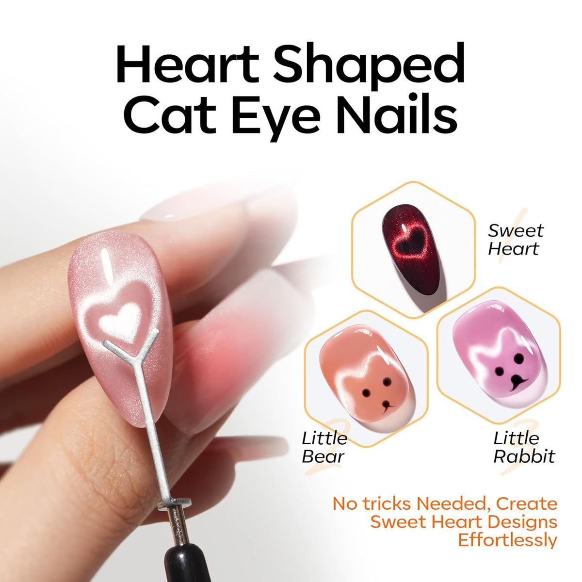 Cat Eye Magnet Set for Gel Nail Art - photo 3