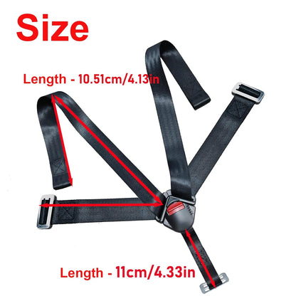 5 Point Baby Seat Chest Harness Clip and Universal Child Seat Chest Harness Clip Buckle Replacement Accessories for Kids Trend Adjustable Guard Pushchair