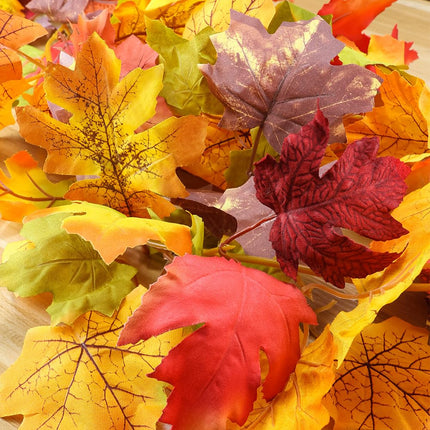6 Pack Fall Garland Maple Leaf Decorations, 5.9 Ft 72 Leaves Each