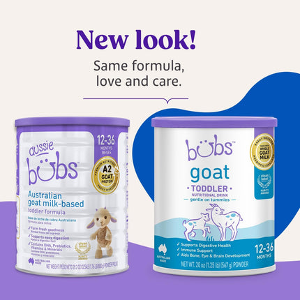 Bubs Goat Toddler Nutritional Drink, 20 oz (Pack of 1)