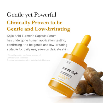 Kojic Acid Turmeric Clarifying Capsule Serum for Troubled Skin