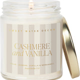 Cashmere and Vanilla Patterned Candle