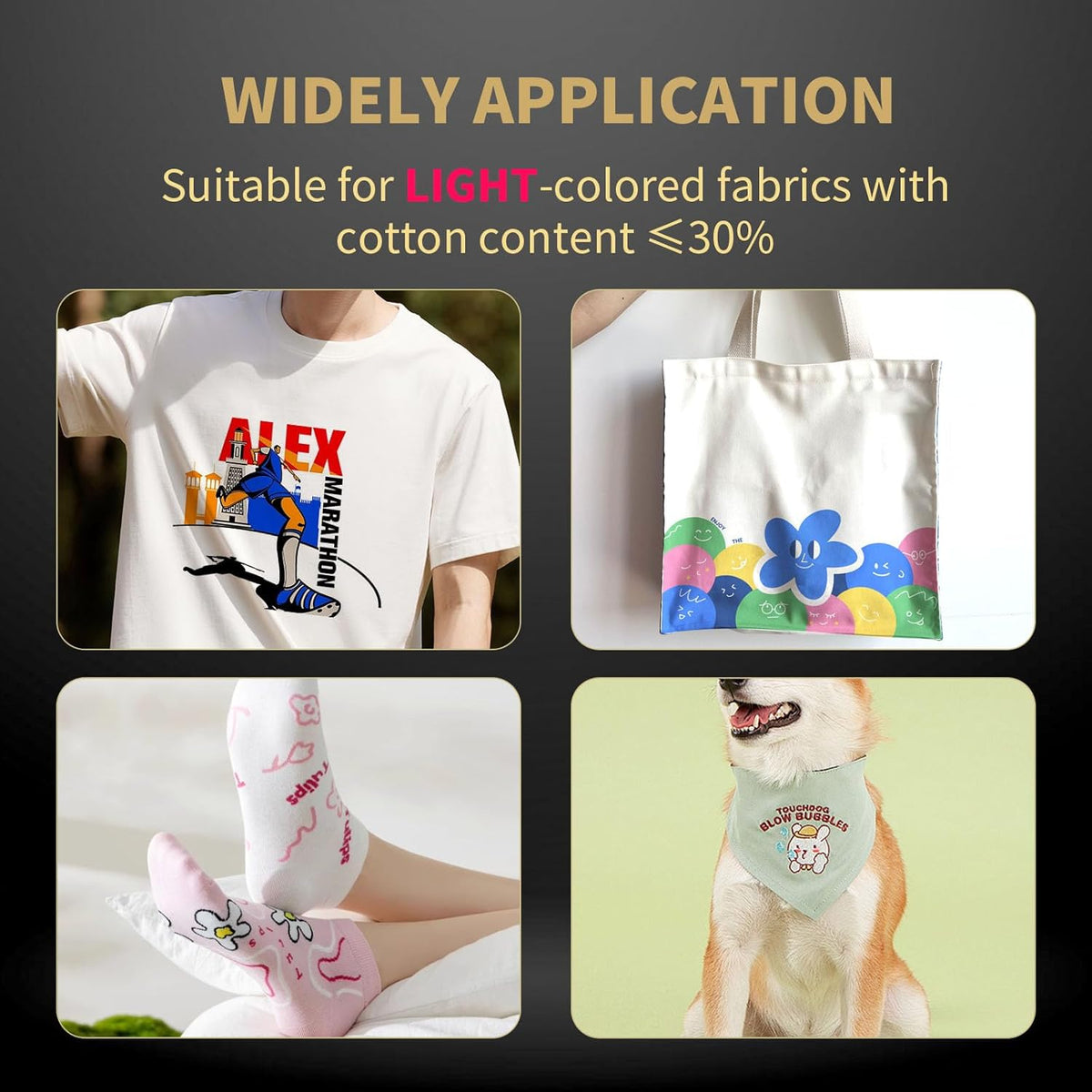 Sublimation Paper 110 Sheets for Inkjet Printers with Sublimation Ink 125g - photo 2