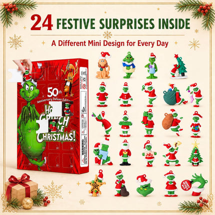 Advent Calendar 2026,Christmas Countdown Calendar with 24 Collectible Advent Calendar for Kids Toddler Teens Boy Girls Adults,Xmas Basket Stuffers Party Favors