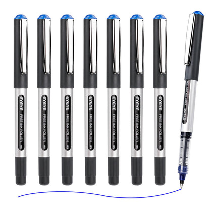 Liquid Ink Rollerball Pens Black, 0.5mm Extra Fine Point, Pack of 25