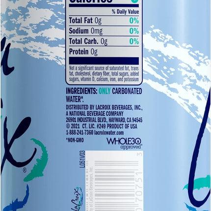 La Croix Sparkling Water, Pure, 12 Fl Oz (pack of 12)